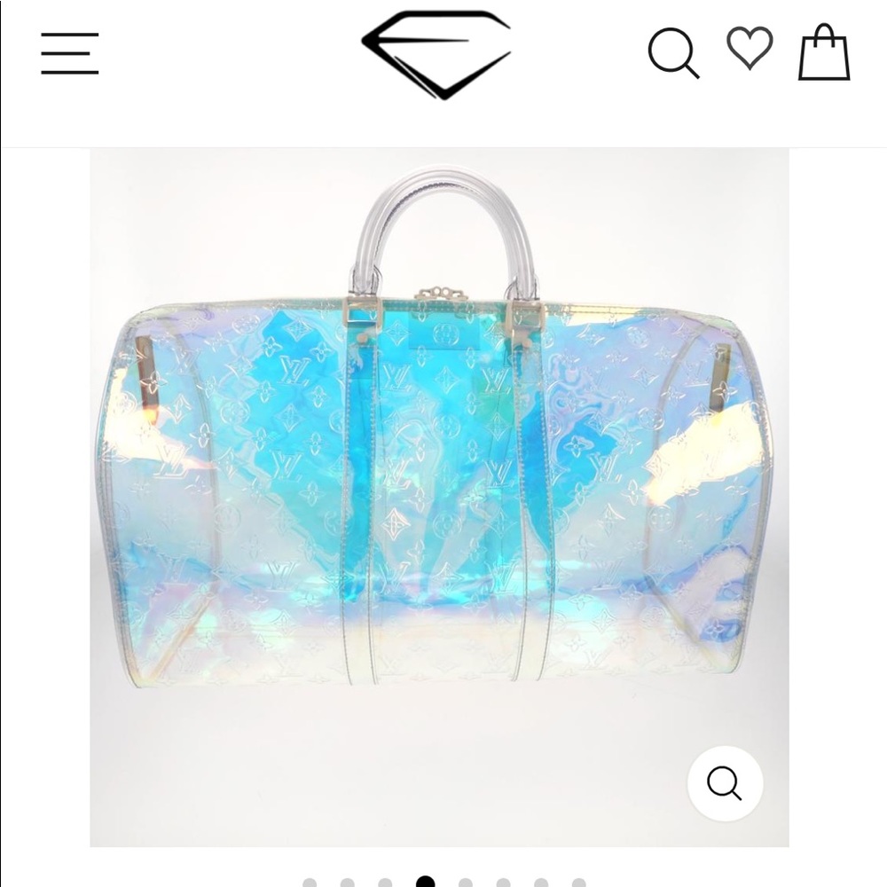 Louis Vuitton Prism keepall bag-best offer accept